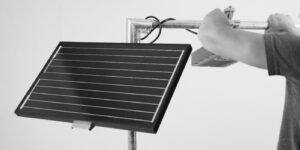 Solar pannel smart reader