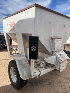 HerdX technology on cattle feeder