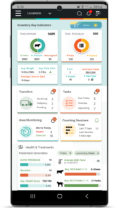 HerdView Home App Screen Dashboard