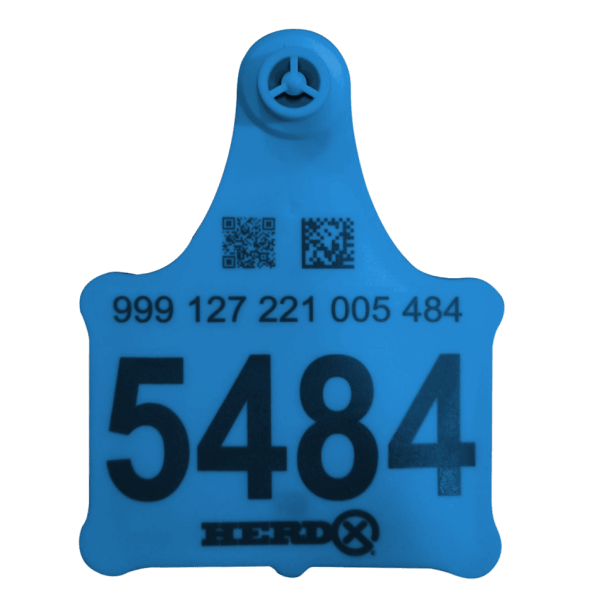 RFID Cattle Tags Blue