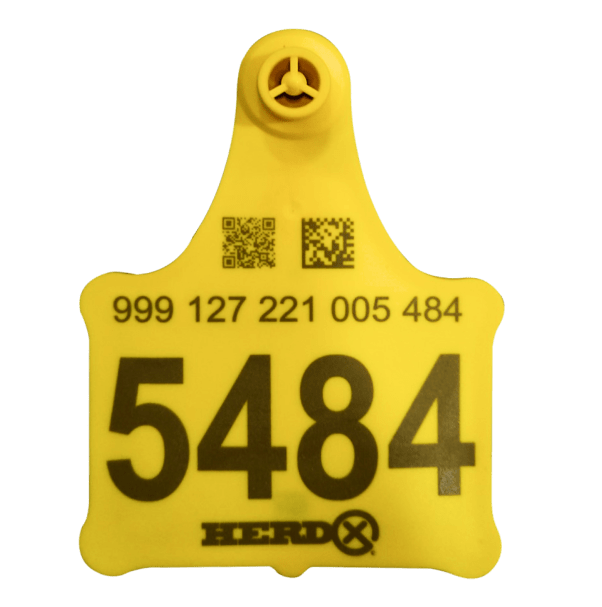 RFID Cattle Tags Yellow